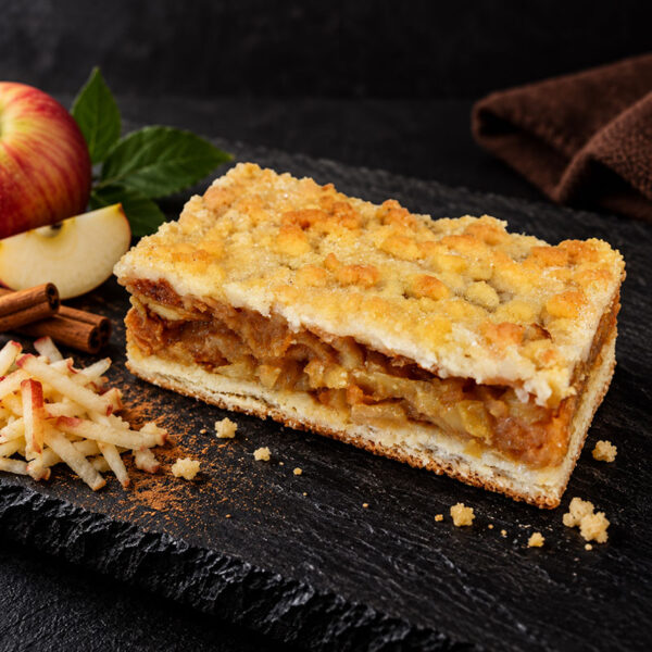 Apfelkuchen geraspelt