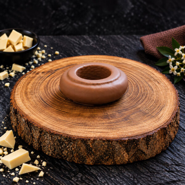 Baumkuchen mit Vollmilch Kuvertüre - 1 Ring