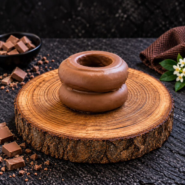 Baumkuchen mit Vollmilch Kuvertüre - 2 Ringe