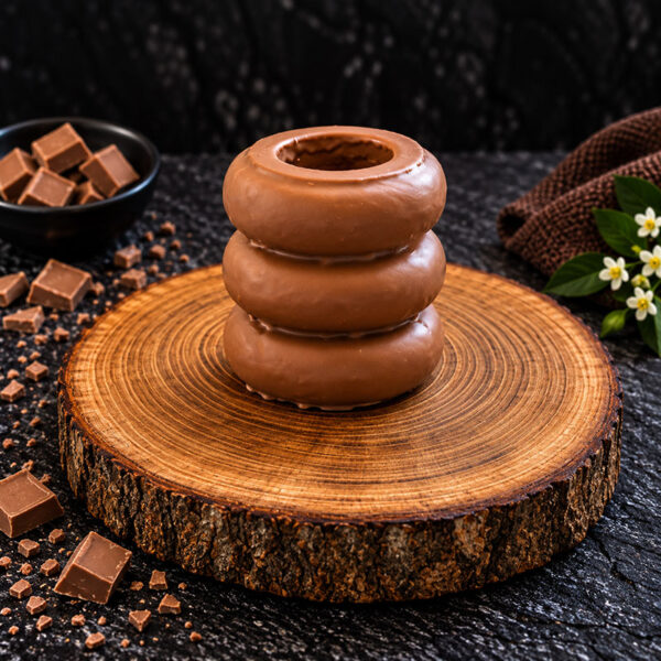 Baumkuchen mit Vollmilch Kuvertüre - 3 Ringe