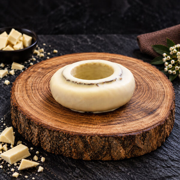 Baumkuchen mit weißer Kuvertüre - 1 Ring