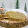 Butter-Mandelstollen - gestrichen halb