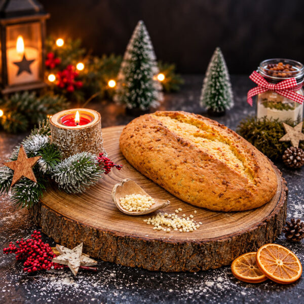 Butter Mandelstollen - ungestrichen ganz 850g