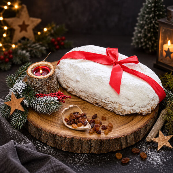 Butter Rosinenstollen - Hausmacher Art - gestrichen ganz 1500g