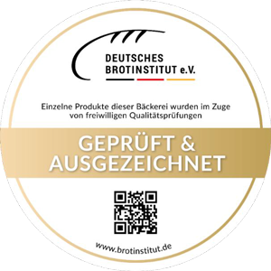 Siegel - Deutsches Brotinstitut - geprüft und ausgezeichnet