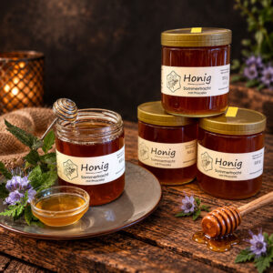 Honig Sommertracht mit Phacelia