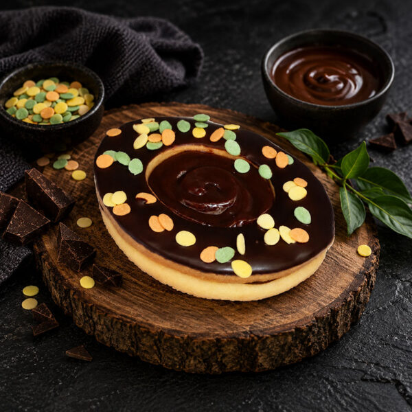 Mürbeteigei mit Nougat