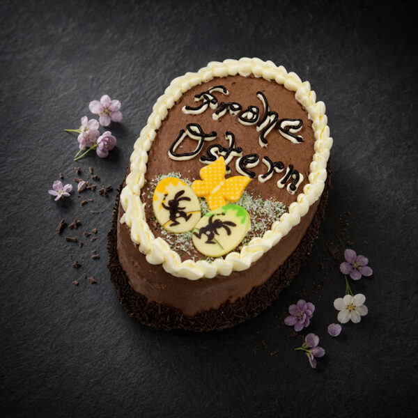 Osterei - Nougat-Buttercreme-Torte