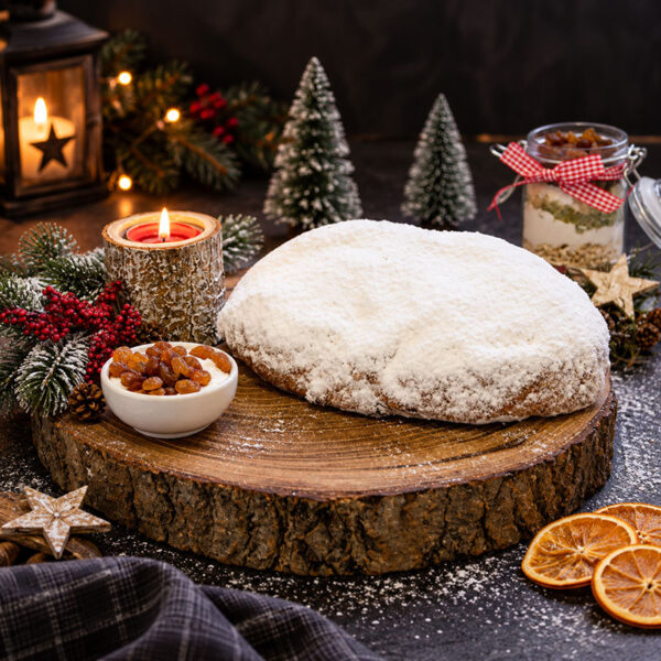 Quarkstollen - gestrichen ganz