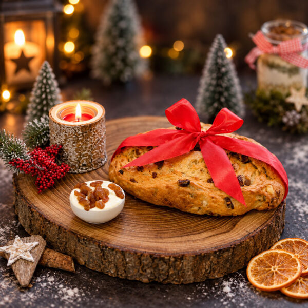 Quarkstollen - ungestrichen ganz