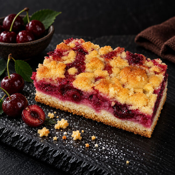 Sauerkirsch-Kuchen mit Giese