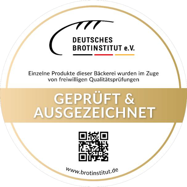 Siegel - Deutsches Brotinstitut - geprüft und ausgezeichnet