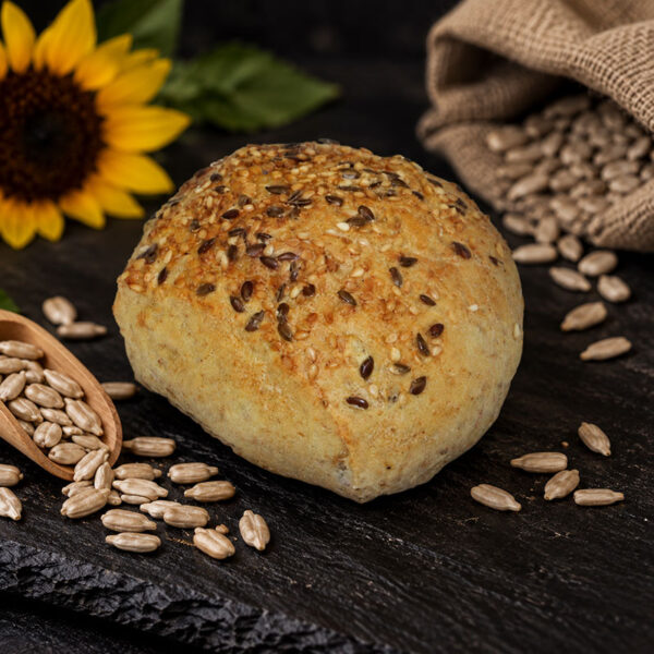 Sonnenblumenkernbrötchen