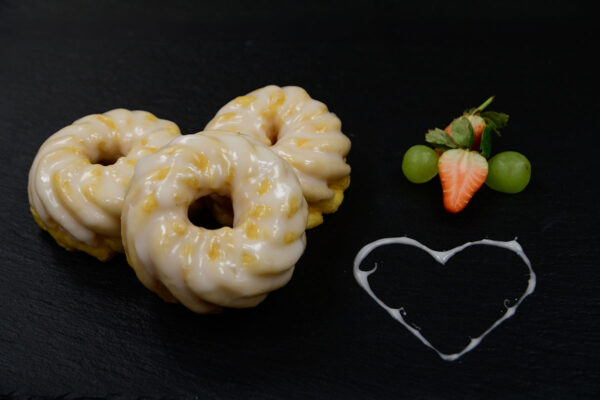Spritzring mit Zuckerguss