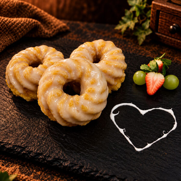 Spritzring mit Zuckerguss
