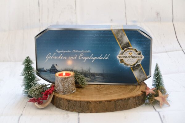 Großer Stollenkarton des Stollenverbandes Erzgebirge